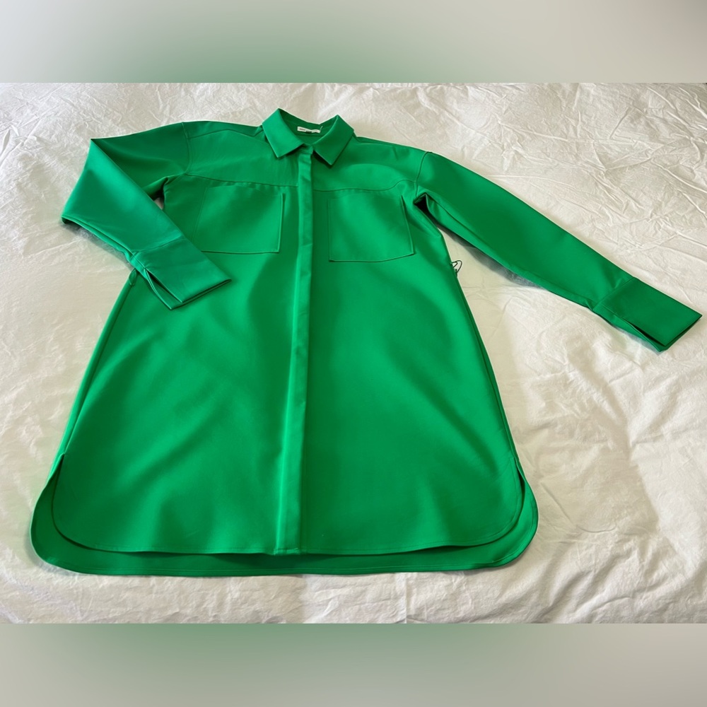 Good American Green Mini Dress